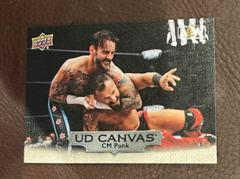 CM Punk #C28 Wrestling Cards 2022 Upper Deck AEW UD Canvas Prices