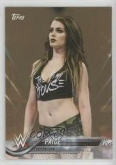 Paige [Bronze] Wrestling Cards 2018 Topps WWE Prices