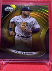 Kyle Lewis [Gold] Baseball Cards 2022 Topps Chrome Black Prices