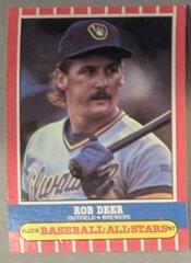 Rob Deer Baseball Cards 1987 Fleer Baseball All Stars Prices
