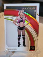 Alexa Bliss [Gold] #86 Wrestling Cards 2022 Panini Immaculate WWE Prices