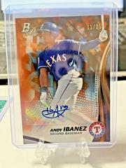 Andy Ibanez [Orange] #TPA-AI Baseball Cards 2017 Bowman Platinum Top Prospects Autographs Prices