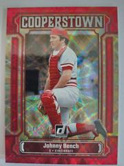 Johnny Bench [Red] #CT9 Baseball Cards 2023 Panini Donruss Cooperstown Prices