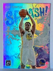 Klay Thompson [Holo] Basketball Cards 2021 Panini Donruss Optic Splash Prices
