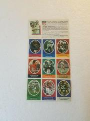 Herb Adderley Football Cards 1972 Sunoco Stamps Prices