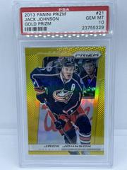 Jack Johnson [Gold Prizm] #21 Hockey Cards 2013 Panini Prizm Prices