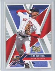 Clay Buchholz Baseball Cards 2008 Upper Deck X Prices