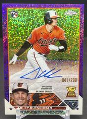 Adley Rutschman [Purple Speckle] #RA-AR Baseball Cards 2023 Topps Chrome Rookie Autographs Prices