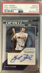 Kyle Tucker Baseball Cards 2021 Panini Prizm Debut Signatures Prices