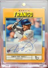 Wander Franco [Orange] #AC-WF Baseball Cards 2022 Topps Brooklyn Collection Autographs Prices