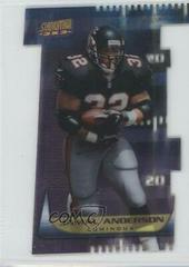 Jamal Anderson [Luminous] Football Cards 1999 Stadium Club 3x3 Prices
