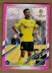 Youssoufa Moukoko [Pink] #55 Soccer Cards 2020 Topps Chrome UEFA Champions League Prices