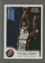 Tim Duncan Basketball Cards 1999 Fleer Focus Prices