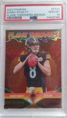 Kenny Pickett [Bronze] #FT-27 Football Cards 2022 Panini Phoenix Flame Throwers Prices