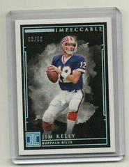 Jim Kelly [Silver] #5 Football Cards 2019 Panini Impeccable Prices