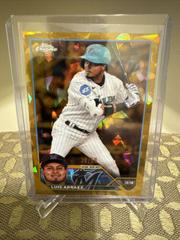 Luis Arraez [Gold] Baseball Cards 2023 Topps Chrome Update Sapphire Prices