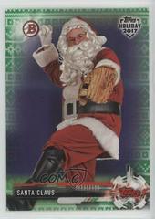 Santa Claus Baseball Cards 2017 Topps Holiday Bowman Prices