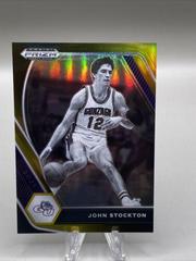 John Stockton [Gold Prizm] Basketball Cards 2021 Panini Prizm Draft Picks Prices