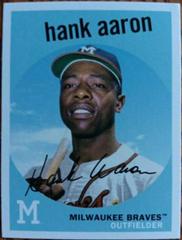 Hank Aaron [Blue] #1 Baseball Cards 2018 Topps Archives Prices