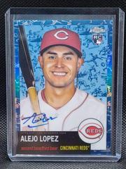Alejo Lopez [Toile Cream Blue] Baseball Cards 2022 Topps Chrome Platinum Anniversary Autographs Prices