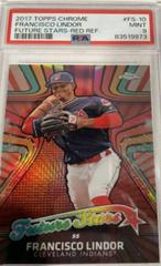 Francisco Lindor [Red Refractor] #FS-10 Baseball Cards 2017 Topps Chrome Future Stars Prices