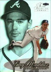 Greg Maddux [Row 3] #31 Baseball Cards 1999 Flair Showcase Prices