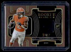 Velus Jones Jr. [Copper] #RSW-16 Football Cards 2022 Panini Select Rookie Swatches Prices