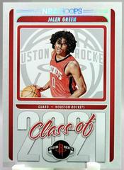 Jalen Green Basketball Cards 2021 Panini Hoops Class Of Prices