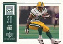 Ahman Green #36 Football Cards 2002 Upper Deck Piece of History Prices