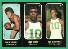 Wesley 4, White 5, Dandridge 6 Basketball Cards 1971 Topps Stickers Prices