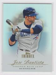 Jose Bautista #3 Baseball Cards 2012 Topps Tribute Prices