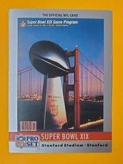 Super Bowl XIX [49ers vs Dolphins] #19 Football Cards 1990 Pro Set Prices