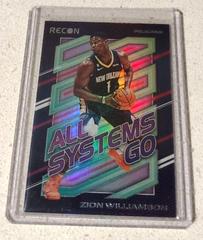 Zion Williamson #7 Basketball Cards 2022 Panini Recon All Systems Go Prices