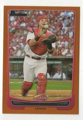 Yadier Molina [Orange] #18 Baseball Cards 2012 Bowman Prices