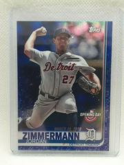 Jordan Zimmermann [Blue Foil] #10 Baseball Cards 2019 Topps Opening Day Prices