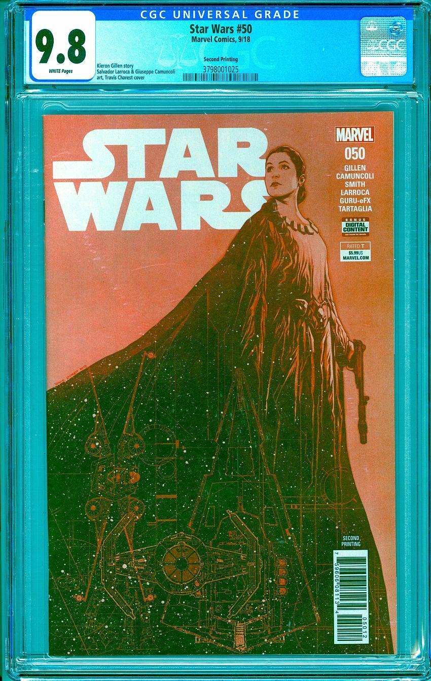 Star Wars [2nd Print Charest] #50 (2018) Comic Books Star Wars