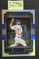 Clayton Kershaw Baseball Cards 2022 Panini Three and Two Future First Ballots Prices