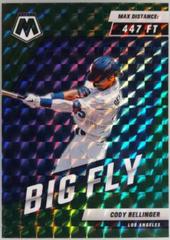Cody Bellinger [Green] #BF-8 Baseball Cards 2022 Panini Mosaic Big Fly Prices