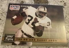 Barry Sanders, Bo Jackson [With Logo] Football Cards 1991 Pro Set Prices