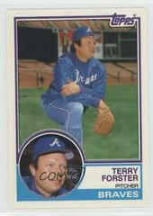 Terry Forster Baseball Cards 1983 Topps Traded Prices