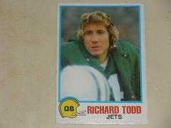 Richard Todd Football Cards 1978 Topps Holsum Prices