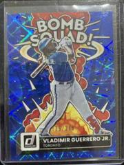 Vladimir Guerrero Jr. [Blue] #BS-2 Baseball Cards 2022 Panini Donruss Bomb Squad Prices