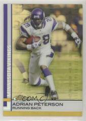 Adrian Peterson [Gold Refractor] Football Cards 2009 Topps Finest Prices