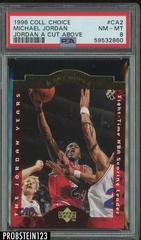 Michael Jordan #CA2 Basketball Cards 1996 Collector's Choice Jordan Cut Above Prices