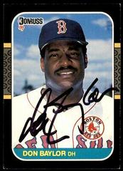 Don Baylor Baseball Cards 1987 Donruss Prices