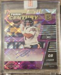Justin Fields [Purple] Football Cards 2021 Panini Chronicles Turn of the Century Autographs Prices