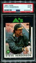 Steve Henderson #748 Baseball Cards 1986 Topps Prices