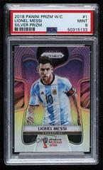 Lionel Messi [Silver Prizm] #1 Soccer Cards 2018 Panini Prizm World Cup Prices