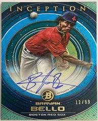Brayan Bello [Blue] #PA-BBO Baseball Cards 2022 Bowman Inception Prospect Autographs Prices