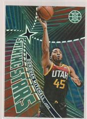 Donovan Mitchell [Gold] #14 Basketball Cards 2021 Panini Illusions Shining Stars Prices